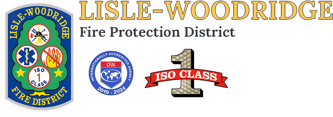 Lisle Woodridge Fire Department Logo